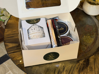 White Bakhoor Burner Set with 2 Premium Bakhoors + Coals